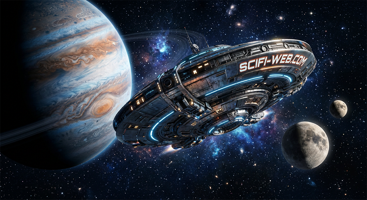 scifi-web starship orbiting